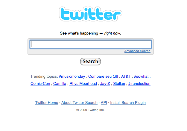 Twitter Search - Get Results